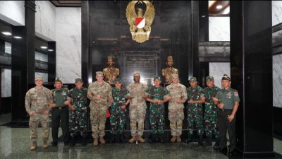 Pererat Kerja Sama, Wakasad Terima Kunjungan Commanding General Of I Corps US Army