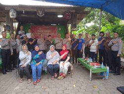 Kapolsek Pasar Minggu Mengunjungi Wilayah RW 02 Kelurahan Pasar Minggu