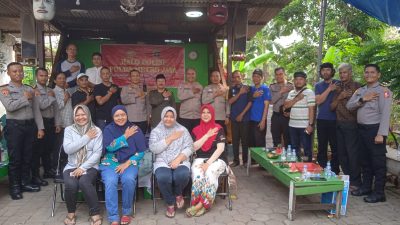 Kapolsek Pasar Minggu Mengunjungi Wilayah RW 02 Kelurahan Pasar Minggu