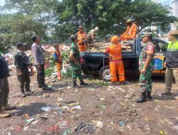 Serda Ali Fardi Bersama Tiga Pilar Sosialisasi Tidak Membakar Sampah Sembarangan