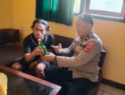 Kanit Samapta Polsek Kadudampit Ipda Gun Gun Gunawan.SE, Berikan Pencerahan Bahaya Miras Oplosan