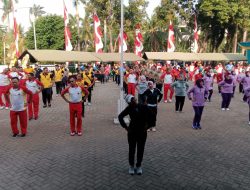 Danramil Duren Sawit Hadiri Olahraga Bersama dan Peresmian Kantor Baru Sub Kogartap 0505/JKT
