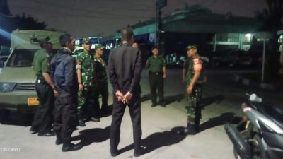 Koramil 04/Pulogadung Melaksanakan Patroli Keamanan Wilayah Binaan Teritorial