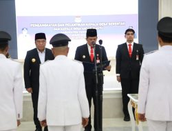 17 kepala Desa Terpilih dan Dilantik PJ.Bupati Tangerang
