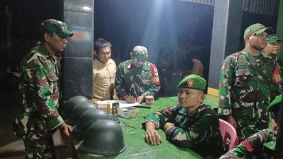 Antisipasi Guantibmas, Kodim 0505/Jakarta Timur Gelar Patroli Malam