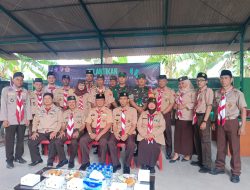 Saka Wira Kartika Kwaran Kodim 0505/JT Gelar Acara Pelantikan Ranting Koramil 08/Duren Sawit