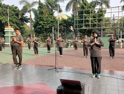 Aktifitas Sehat, Kodim 0505/JT Gelar Senam SKJ 88