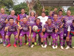 Menjalin Erat Silahturahmi, Turnamen Sepak Bola Antara Tim Buaya Darat Dengan Persita 88