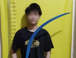 Patroli Polsek Ciledug Temukan Sajam Diduga Hendak Dipakai Tawuran