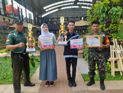Kreatif dan Inovatif, Perwakilan Kodim 0505/JT Raih Juara 1 Lomba Lukis