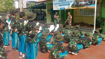 Army Go To School, Dipimpin Danramil 08/Duren Sawit