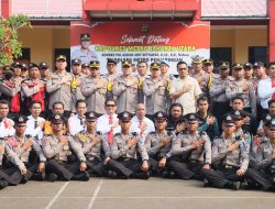 Apel Pagi Polsek Penjaringan di Pimpin Oleh Kapolres Metro Jakarta Utara