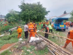 Penghijauan dan Lestarikan Lingkungan, Koramil 06/Cakung Bersama Tiga Pilar Cek Lokasi Lahan Tanam