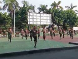 Sehat Bugar, Kodim 0505/JT Gelar Senam SKJ 88