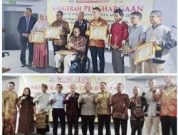 HUT Sorot News Ke-13 Tahun 2023 Gelar Penganugerahan Penghargaan Golden Award Kepada 23 Tokoh