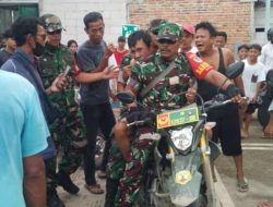 Dengan Sigap, Empat Babinsa Koramil 0621-23/PP Amankan Pelaku Pencurian di Pom Mini Mobile 88