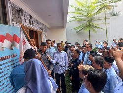 Hasyim Djojohadikusomo Hadiri Pelantikan Rumah Perjuangan Gerakan Emas