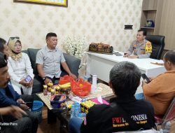 Sambut Audensi dari FWJI Korwil Tangsel, Kapolsek Cisauk Ajak Bersama Sukseskan Pemilu 2024