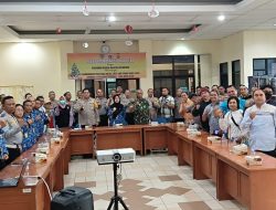 Perayaan Nataru, Kapolsek Cilincing Gelar Rapat Koordinasi Tiga Pilar dengan Pengurus Gereja Wilayah Cilincing