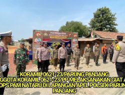 Babinsa Koramil 0621-23/PP Mengikuti Apel Gabungan OPS PAM Nataru