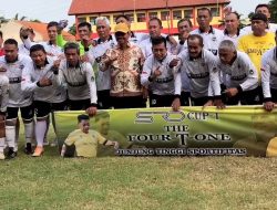 H. Sachrudin Gelar Tournament Sepak Bola Cup-1 The Fourt One 2023