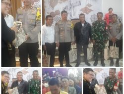 Babinsa 0621-23/PP Bersama Kapolsek Parungpanjang Hadir Dalam Pengamanan Perayaan Hari Natal 2023 di GBI KASIH Sadangan Desa Lumpang