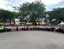 Kesiapan Apel Pengamanan Malam Tahun Baru Oleh Kodim 0505/JT Bersama Forkopimko
