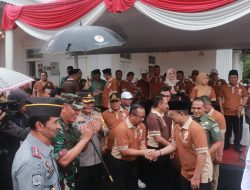 Danrem 051/Wkt Menghadiri Apel Hari Amal Bakti Kementrian Agama ke-78