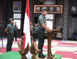 Kasad Terima Laporan Kenaikan Pangkat 30 Pati TNI AD, 19 Diantaranya Baru Pecah Bintang