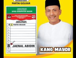 Caleg DPRD Kab. Bogor Dapil 5 Partai Golkar No 8 Jaenal Abidin (Mayor) Mohon Doa Restu dan Dukungan