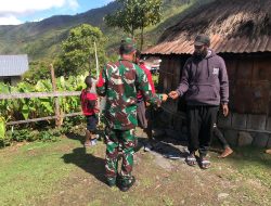 Koramil 1714-01/Mulia Gelar Komsos Bersama Masyarakat Binaan