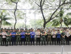 Apel Siaga Pasukan, TNI-Polri dan Pemkot Tangerang Siap Sambut Kedatangan Presiden Jokowi