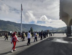 Senam Bersama Instansi Agar Jantung Sehat, Kolaborasi Mantap