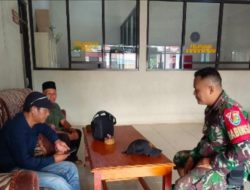 Babinsa Koramil 0621-23/PP Kopka Anjar Laksanakan Giat Komsos Ciptakan Situasi Aman dan Nyaman