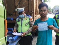 Lagi, 25 Truk Tanah Langgar Aturan Jam Operasional Ditindak Polisi dan Dishub di Tangerang