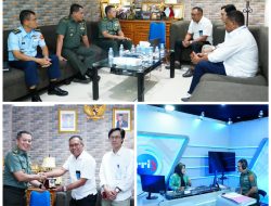 Kapuspen TNI Kunjungi RRI Pusat Menjalin Silaturahmi dan Kerja Sama Pemberitaan