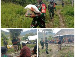Babinsa Koramil 1714-02/ILU Laksanakan Baksos Kepada Masyarakat Yang Sedang Berduka
