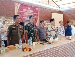 Peltu Jajang Anggota Koramil 0621-23/PP Hadiri Pelantikan Kelompok Penyelenggara Pemungutan Suara (KPPS) 2024 Di Wisata Jati Asri