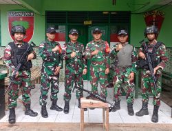 Bukti Kedekatan dan Kepercayaan Warga di Perbatasan RI-PNG, Satgas Pamtas Yonif 726/Tml Berhasil Mendapatkan Senjata Api