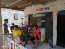 Silaturahmi Ajang Sana (KOMSOS) Koramil 0621-23/Parungpanjang Dengan Masyarakat Desa Dago