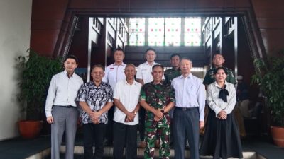 Danrem 051/Wkt. Brigjen TNI Riyanto, S.I.P., Coffee Morning Dengan Direksi PT. Jababeka Tbk Dalam Rangka Koordinasi Permohonan Kerjasama