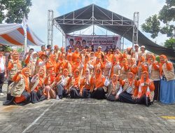 Caleg DPRD DKI Partai PKS Hj Sholikhah S.Sos.I Gelar Senam Bahagia Menuju Perubahan