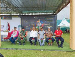 Anggota Koramil 0621-23/PP Hadiri Kegiatan Olah Raga Sepakbola di Lapangan Mohamad Toha Parungpanjang