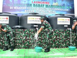 Kini Giliran Masyarakat Maluku Utara Rasakan Manfaat TNI AD Manunggal Air