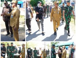 Persiapan Terakhir, Danrem 012/TU dan Forkopimda Cek Kesiapan TPS di Aceh Jaya