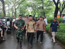 Danrem 051/Wkt dan Forkopimda Tinjau Pelaksanaan Pemilu di Wilayah Cikarang Selatan