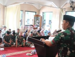 Danrem 051/Wkt, Brigjen TNI Riyanto, S.I.P., Mengatakan Isra Mi’raj Bukan Hanya Peristiwa Sejarah, Tetapi Menjadi Sumber Inspirasi Untuk Mewujudkan Persatuan dan Kesatuan Umat Beragama