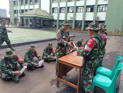 Tingkatkan Kemampuan Apkowil, Kodim 0505/JT Gelar UTP Umum Teritorial dan Intelter