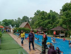 Babinsa Koramil 0621-23/PP Serka Dede Sulaeman Bersama Polhut Giat Patroli Area Wisata Alam Gunung Dago