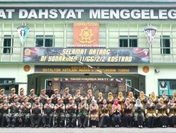 Danpussenarmed Sambangi Yonarmed 11/GG/2/2 Kostrad, Ini Tujuannya!